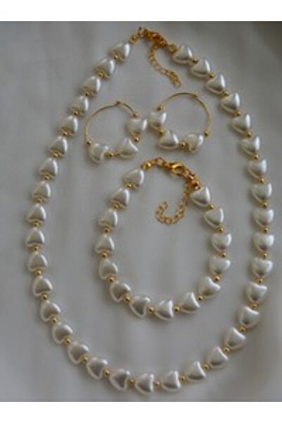 Stoneage Jewelry Set - White -
