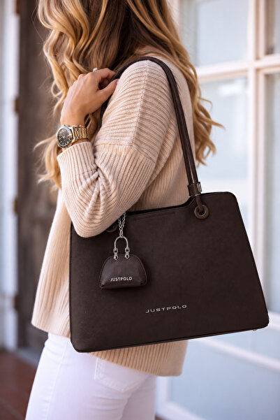 Just Polo Women's Large Size Luxury Hand & Shoulder Bag with Mini Accessories...