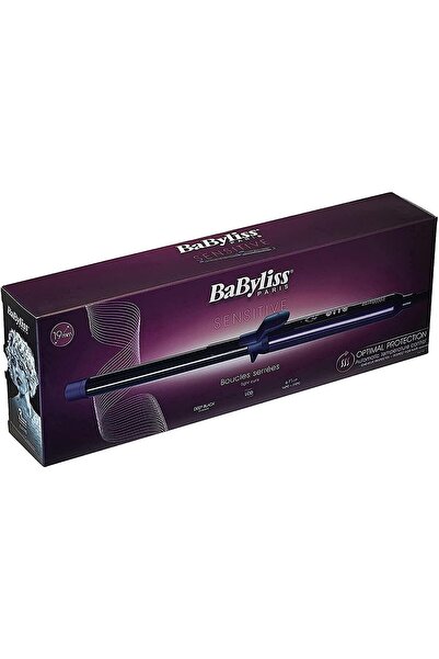 BaByliss Pro مكواة تجعيد الشعر من بيبي ليس، 19 ملم، لون أسود. وعاء سيراميك عم...
