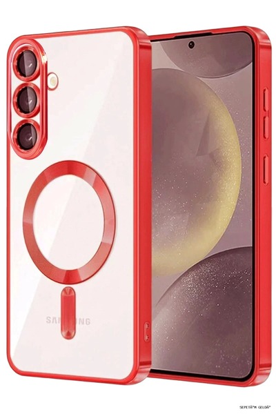 New Face غطاء SPT-GLD Galaxy A57 5G Kross Magneticsafe (22639) - أحمر
