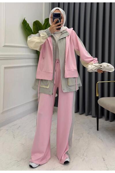 Rose Design Boutique GARNİLİ PREMİUM KALİTE TESETTÜR RAHAT ŞIK TAKIM