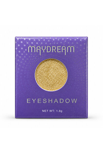 MAYDREAM ظل عيون رقم 111 بلون ذهبي لامع يمنح مكياج العين إشراقة جذابة ولمسة أ...