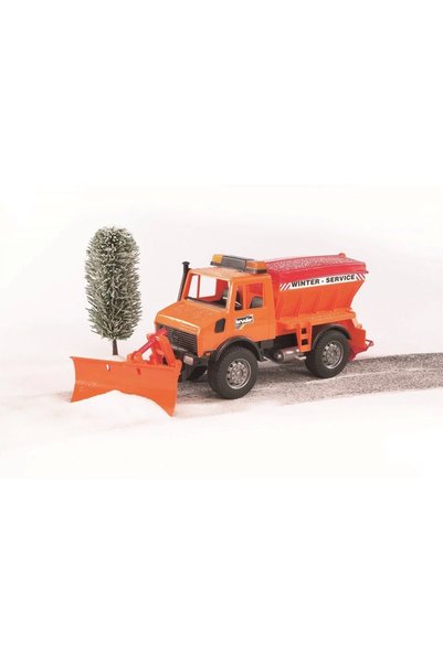 AKN Mercedes Benz Unimog Snow Cleaner And Salter