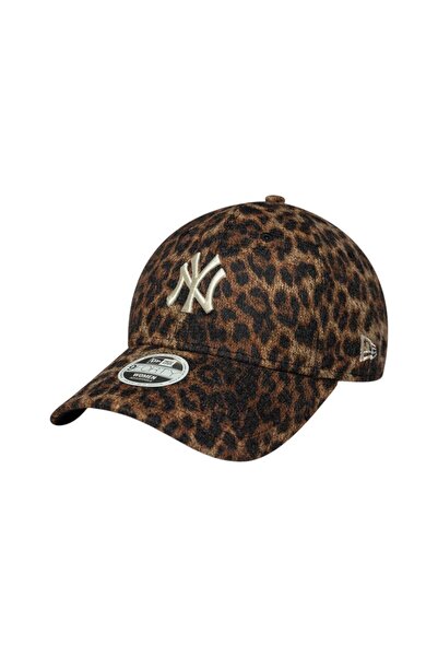 NEW ERA Unisex Brown Wmns Cozy Leopard 9Forty Neyvan Hat