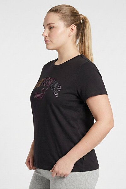 Puma تي شيرت نسائي بشعار ESS+ LOGO LAB