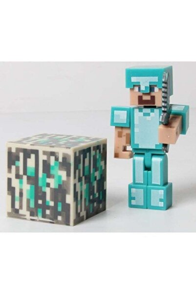 MINECRAFT TK0008-T Games Steve Removable Figure Toy 3+ Years