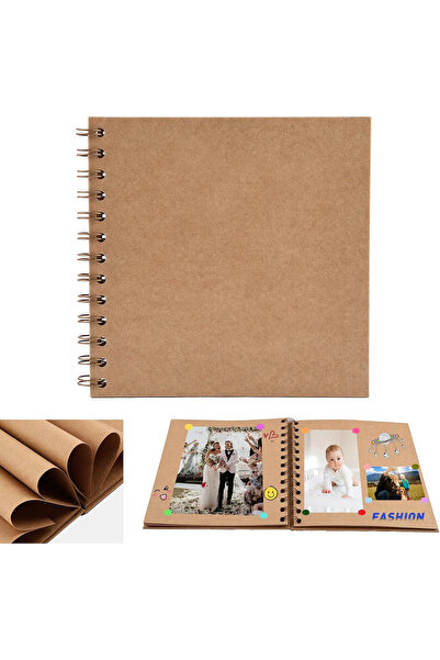 Generic Brand Album foto DIY,20x20 cm,40 pagini,pentru amintiri de familie,nu...