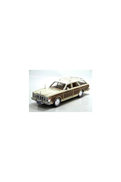 Motor Max Motormax 1:24 1979 Chrysler Le Baron Town Country -Krem Model Araba