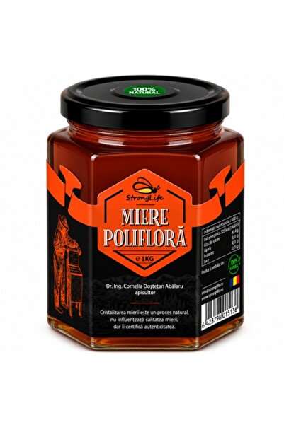 ApiCocktail Miere poliflorală 100% - 1 kg