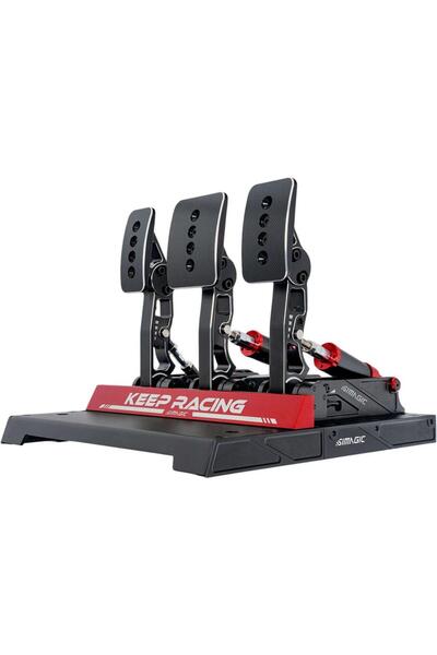 SİMAGİC P1000-RS Pedal Set, 100 kg Load Cell, Black