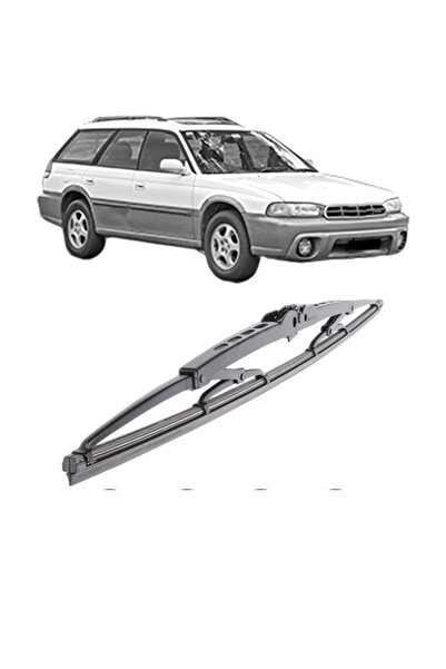 Bosch Υαλοκαθαριστήρας πίσω SUBARU LEGACY OUTBACK (BG) 1996-1999, Διπλός, SUBARU