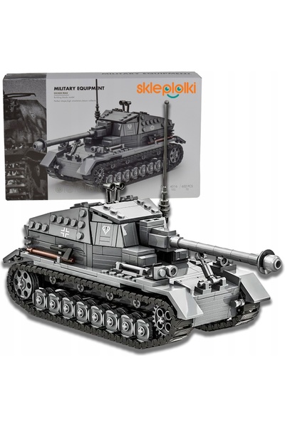 Skleplolki Set de construcție tanc greu, 632 de piese