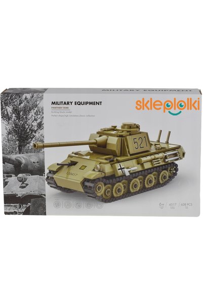 Skleplolki Set de construcție tanc Pantera, 638 de piese