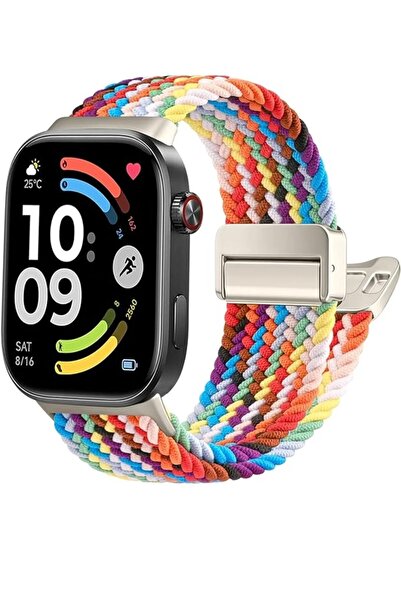 Generic Brand Suitable for mi band 8/9/10Pro strap with built-in magnetic buc...