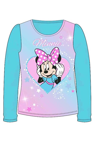 Disney Minnie Bluza turcoaz, 100% bumbac