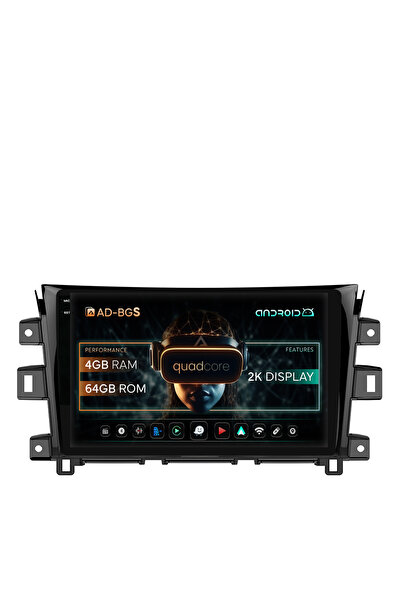 AutoDrop Navigatie Android Nissan Navara (2015+), 10.36 inch, 4GB RAM, 64GB ROM