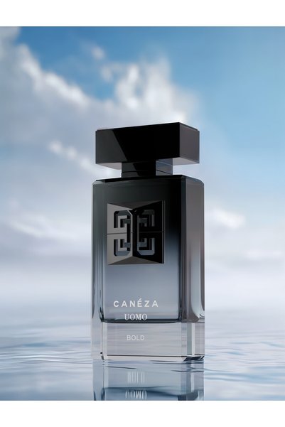 Caneza Canéza Uomo Bold Eau de Parfum for Men - Citrus Spicy Woody Scent with Tangerine, Fresh Ginger & Black Wood | Elegant Long-Lasting Fragrance | 100ML