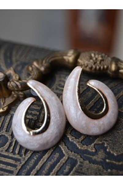 Stoneage Mineli Earrings - Beige -