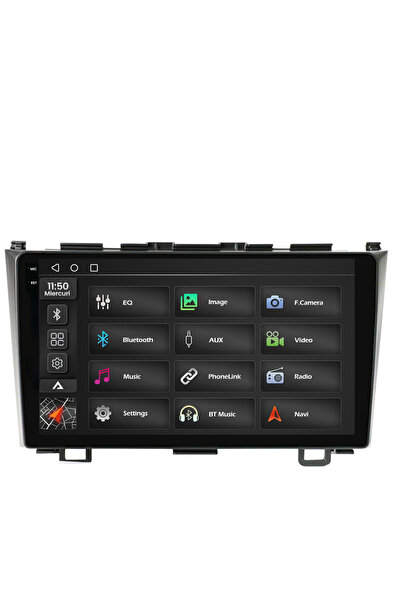 AutoDrop Navigatie Android Honda CRV (2006-2012), 9.5 inch, 4GB RAM, 64GB ROM