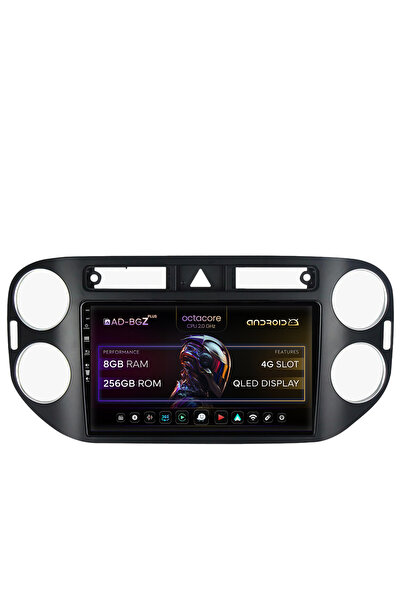 AutoDrop Navigatie Android Volkswagen Tiguan (2008-2010) / VW Golf 5 Plus (20...