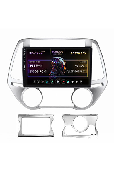 AutoDrop Σύστημα πλοήγησης Android για Hyundai I20 (2012-2014), 9 ιντσών, 8GB...