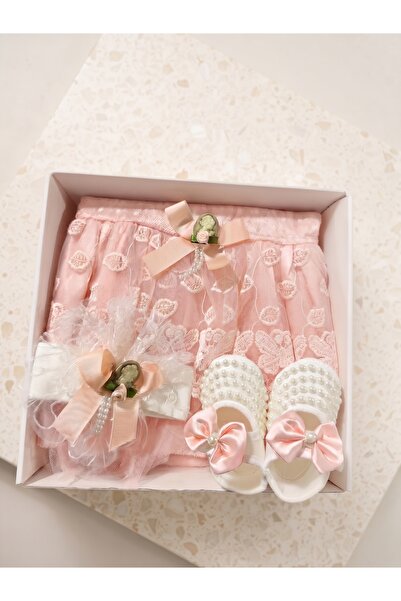 Harry&Millie Boxed Luxury Baby Girl Mevlüt Dress Set 4-Piece Baby Girl Gift
