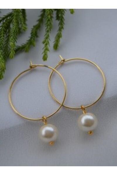 Stoneage Earrings - Gold Color -