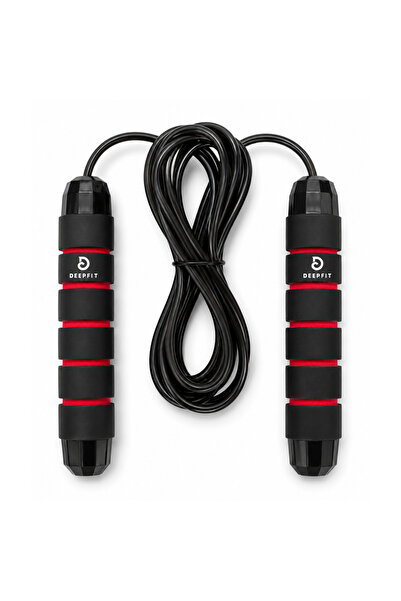 DEEPFIT Jump Rope, Tangle-Free Speed Skipping Rope with Ball Bearings, Adjust...