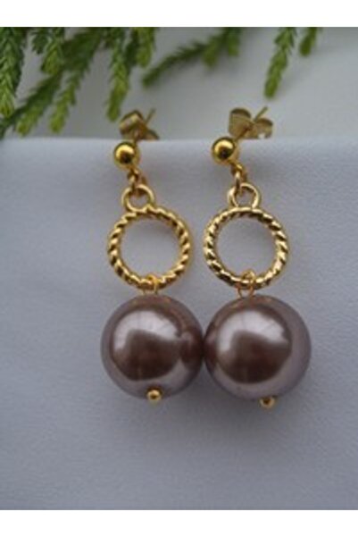 Stoneage Earrings - Gold Color -