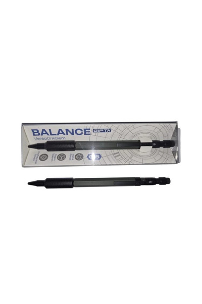 Gıpta K1944 0.5 Balance Metal Body Versatile Pen Dark Khaki Green - Single