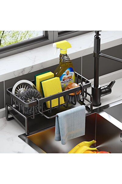 Generic Brand Organizator pentru chiuvetă,raft de scurgere,pentru ustensile d...
