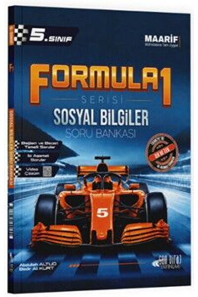 Son Viraj Yayınları 5. Sınıf Sosyal Bilgiler Formula 1 Soru Bankası