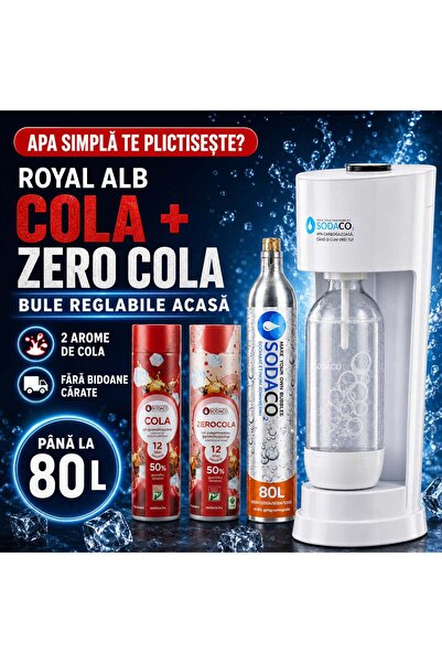 Magic Bubble Royal Starter White + Cola + Zero Cola
