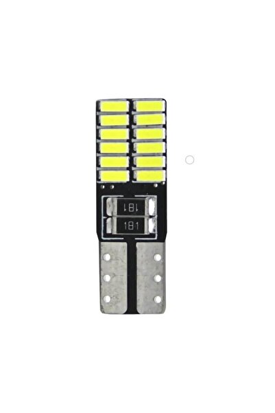 RADUS Bec LED T10 W5W, 24 SMD 4014, 24V, pentru lumini de poziție, plafonieră, portbagaj, semnalizare, lumini oglindă, lumini ambientale, lumină albă 6000K