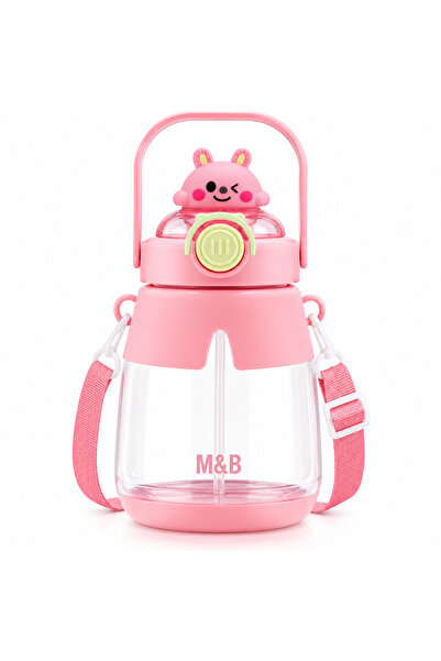 MH Meysa Home Cute Rabbit Figured Water Bottle, Children's Water Bottle with ...