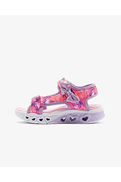 SKECHERS FLUTTER HEARTS SANDAL-BLURRY LOVE Pembe Işıklı Sandalet 303110L PKLV