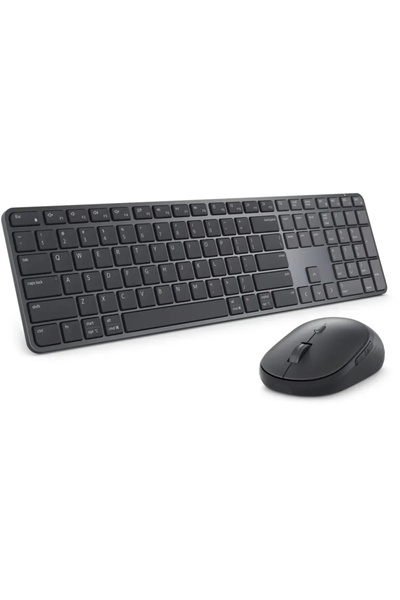 Dell Pro 7 Slim KM726 Kablosuz Klavye Mouse Set Q TR Siyah 580-BDLG
