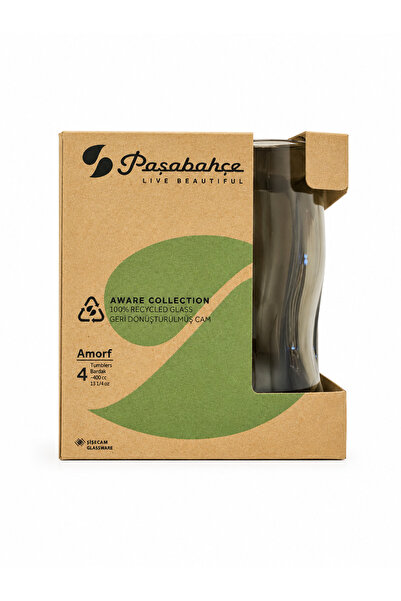 Paşabahçe 420928 AWARE RECYCLED AMORF BARDAK 400 CC