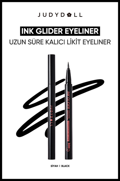 JUDYDOLL Ink Glider Likit Eyeliner Siyah | Waterproof | Uzun Süre Kalıcı | İn...