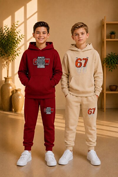 armicem Armikids Unisex Children's Printed 2-Piece Tracksuit Set Multi-Colore...