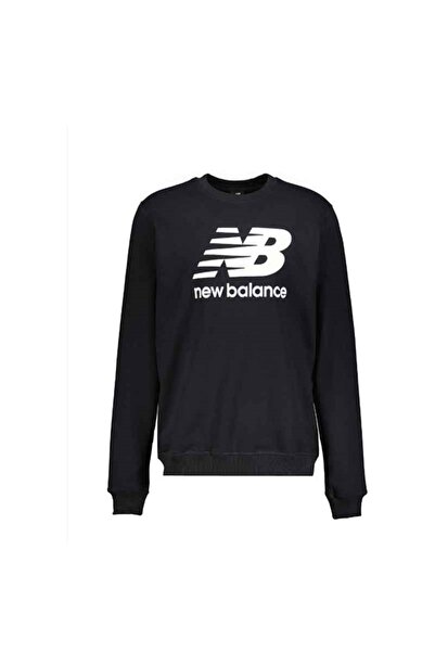 New Balance Erkek Sweatshirt Lifestyle MNC1105-BK