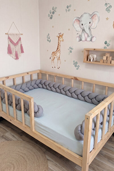 Kista Baby Knitted Protection 3-Piece 90X190 370cm Knitted Protection Side Pr...