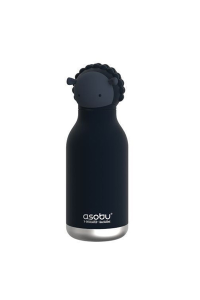 Asobu Θερμός - Μπουκάλι Μπεστί 460ml Μαύρο Πρόβατο
