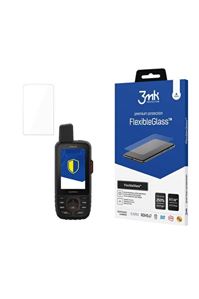 3MK Sticlă hibridă flexibilă pentru protecția ecranului Garmin GPSMAP 66i