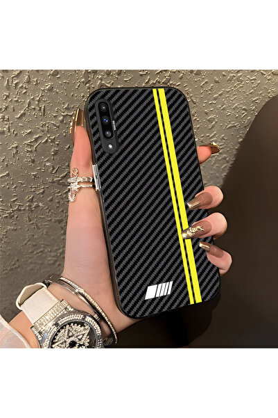 SLIMFELT Samsung Galaxy A50/A50S/A30S Uyumlu Yarış Stili Sert Kılıf, Çizilmel...