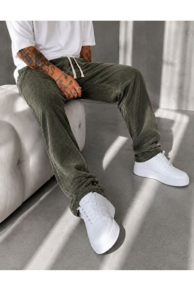 Quik-max Kadife Baggy Pantolon