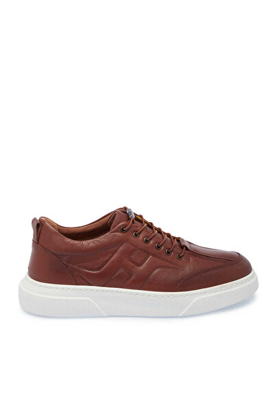 Tergan Taba Hakiki Deri Erkek Sneaker - E25I1AY57167-A29