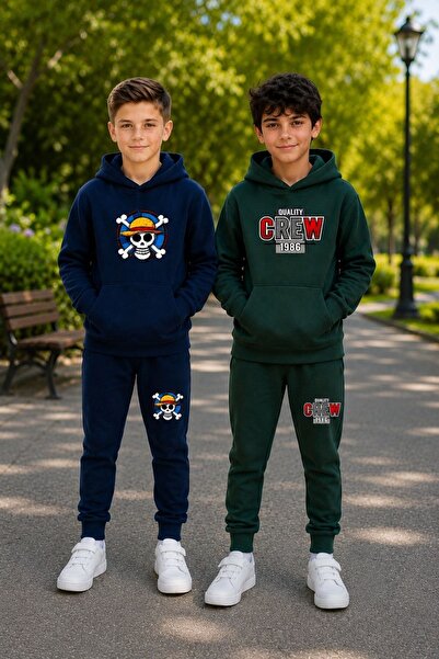 armicem طقم بدلة رياضية للأطفال من Armikids مكون من قطعتين مطبوع عليه رسومات ...