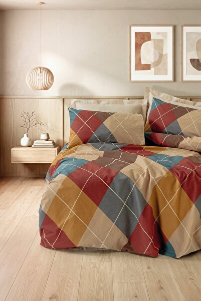 Cotton Box Single Duvet Cover Set Aspen Beige