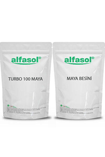 Alfasol Turbo 100 Maya 1 KG + Maya Besini 1 KG Seti